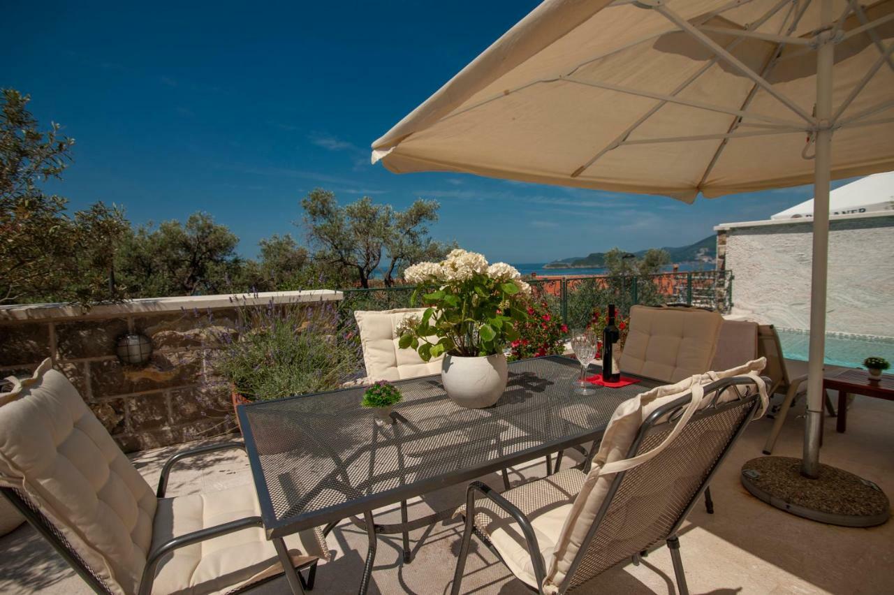 Villa Stevan Sveti Stefan Buitenkant foto